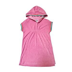 Hanna Andersson Terry Hoodie Swim Coverup Size 6/7